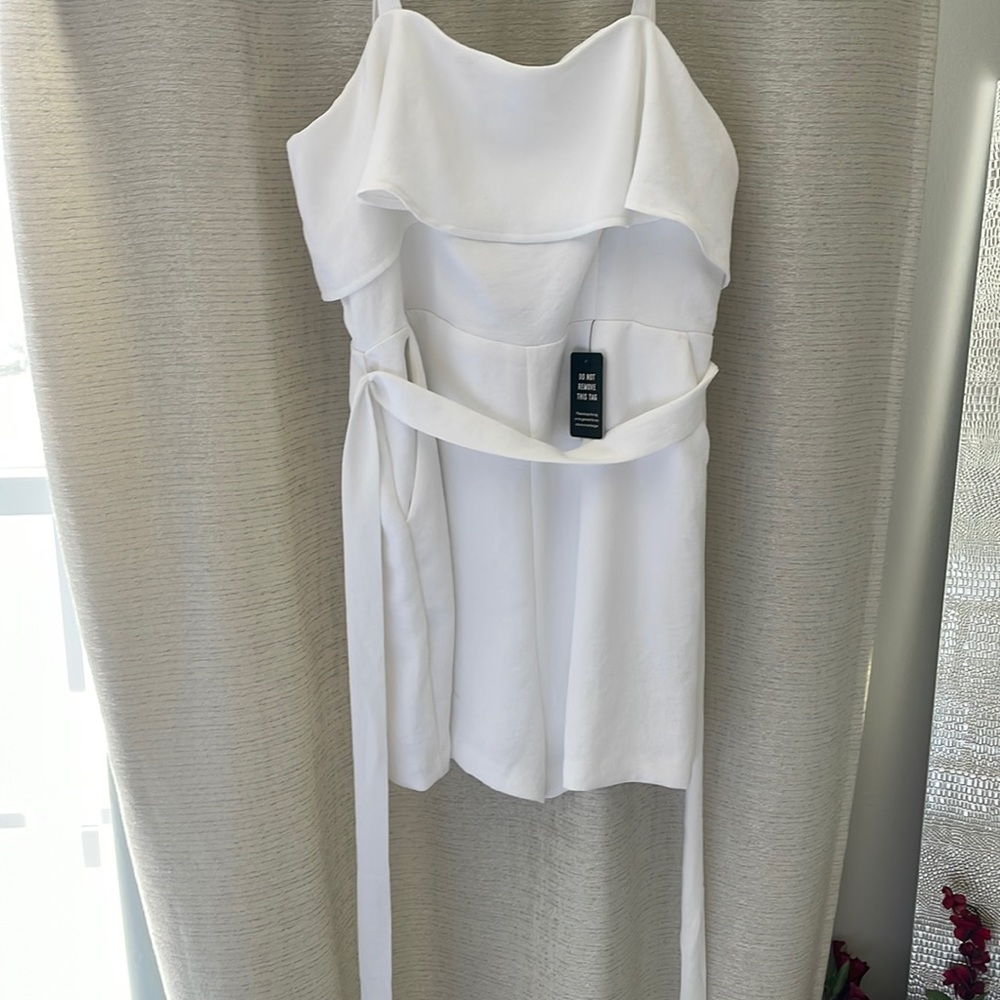 White Express romper